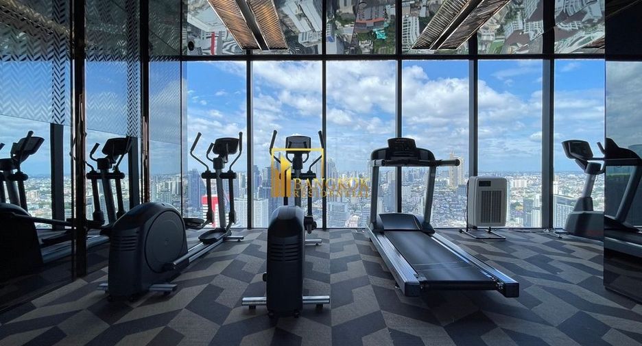 For rent 2 bedrooms condo in Bang Rak, Bangkok