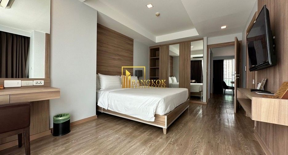 Serviced Apartment zur Miete mit 1 Zimmer in Khlong Toei, Bangkok