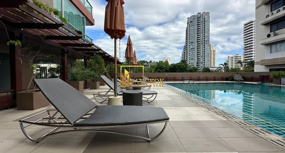 Serviced Apartment zur Miete mit 1 Zimmer in Khlong Toei, Bangkok