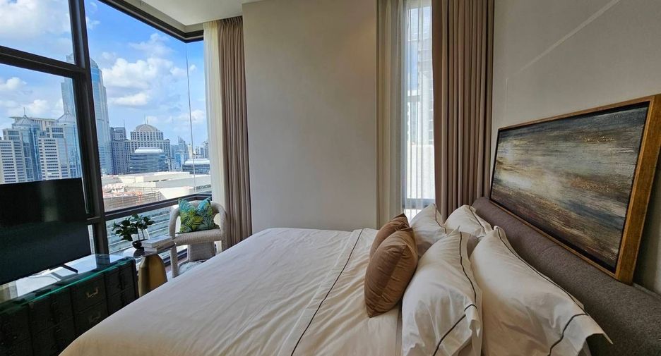 Wohnung zur Miete mit 2 Zimmer in Pathum Wan, Bangkok