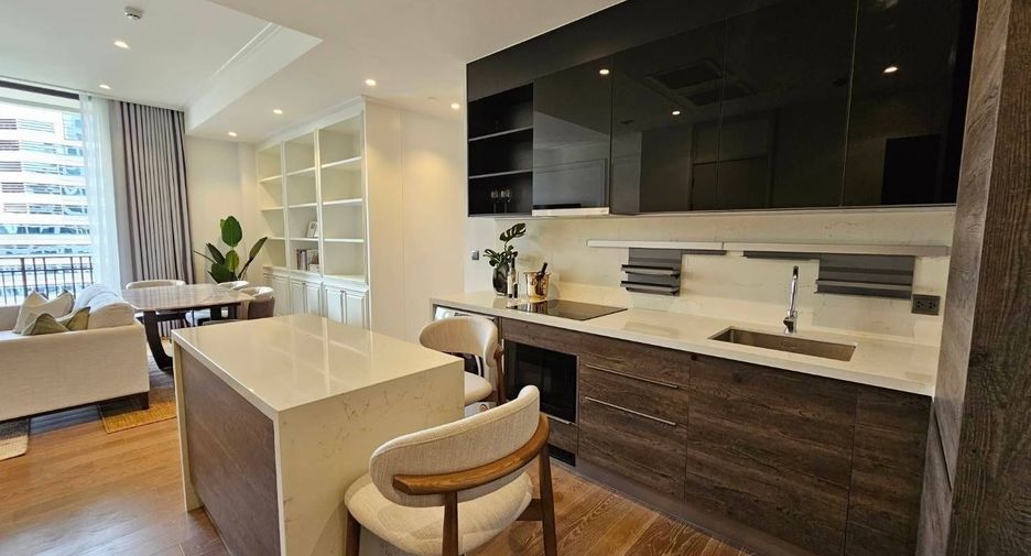 Wohnung zur Miete mit 2 Zimmer in Pathum Wan, Bangkok