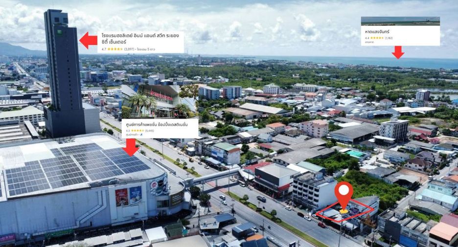 For sale land in Mueang Rayong, Rayong