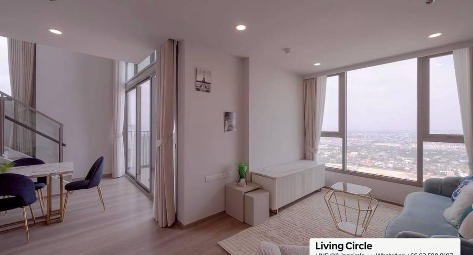 For rent 3 bedrooms condo in Bang Phli, Samut Prakan