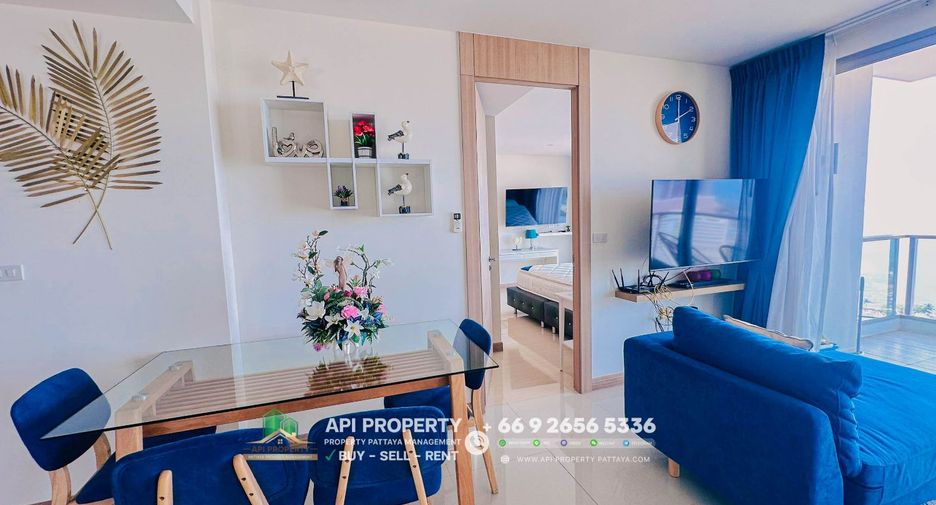 À vendre 2 chambres condo à Jomtien, Pattaya