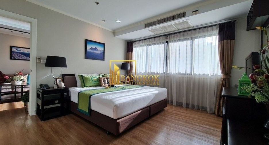 Serviced Apartment zur Miete mit 2 Zimmer in Khlong Toei, Bangkok
