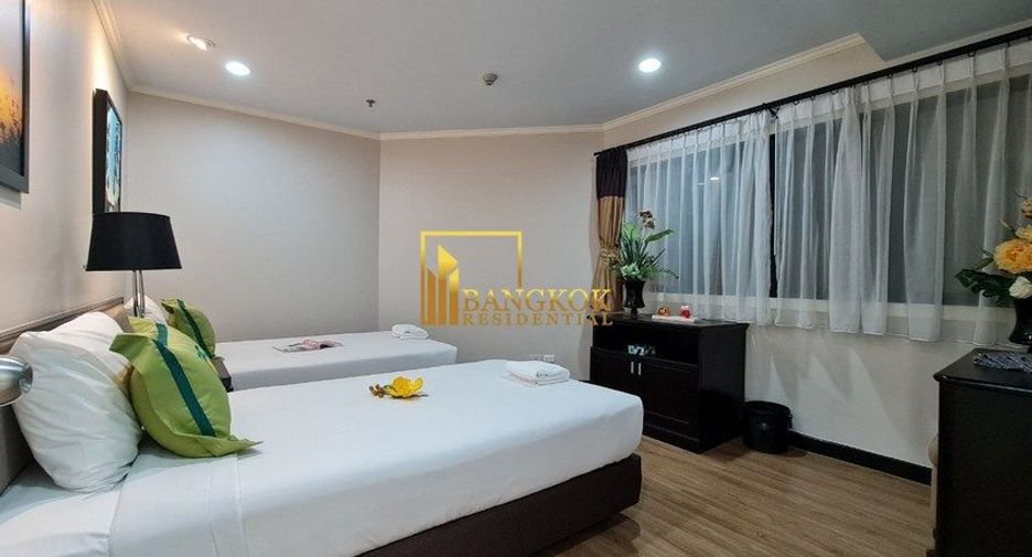 Serviced Apartment zur Miete mit 2 Zimmer in Khlong Toei, Bangkok