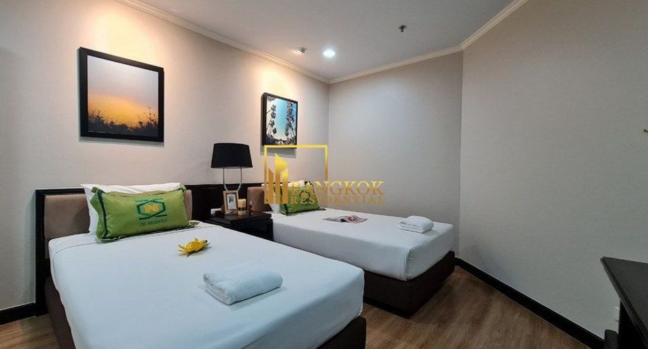 Serviced Apartment zur Miete mit 2 Zimmer in Khlong Toei, Bangkok