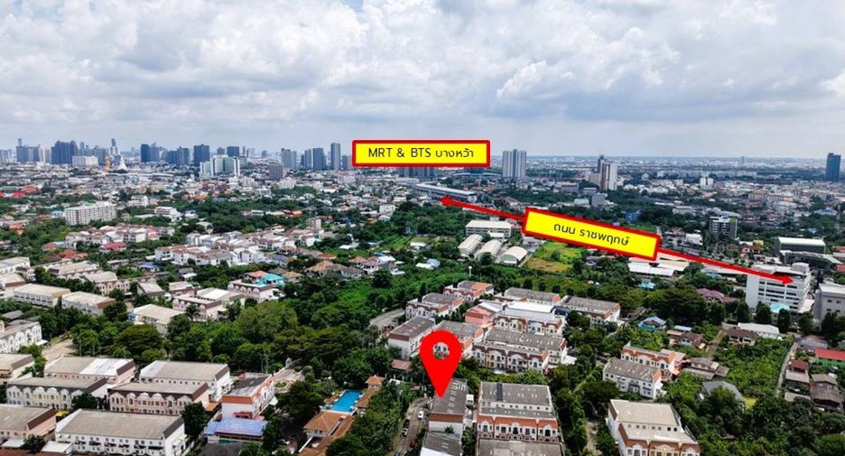 For sale 3 bedrooms townhouse in Phasi Charoen, Bangkok