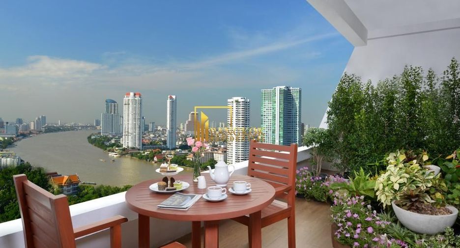 À louer 1 chambre appartement avec services à Sathon, Bangkok