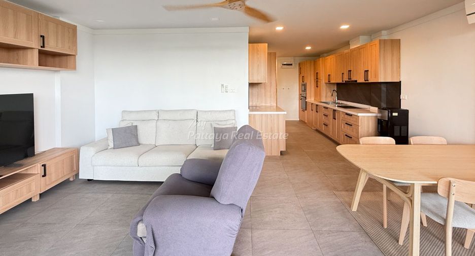 Condo en alquiler de 2 habitaciones en Na Jomtien, Pattaya
