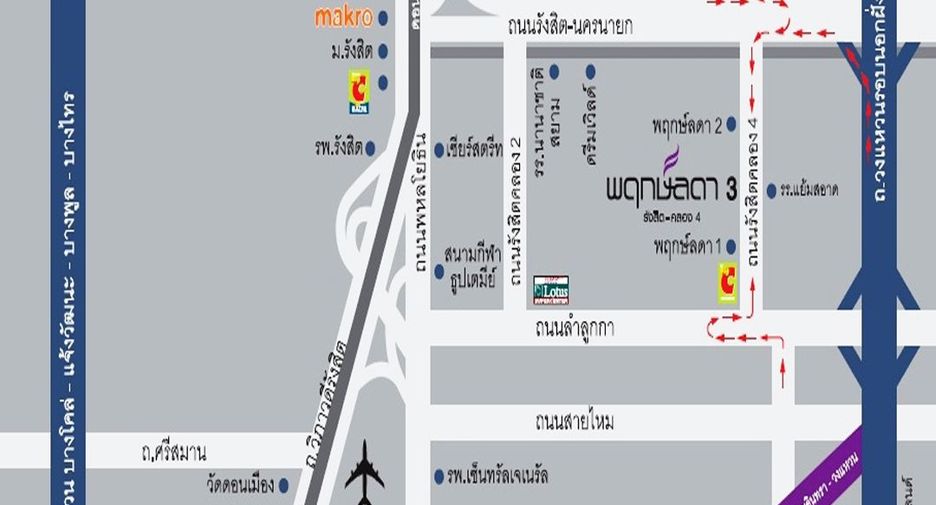 出售 3 卧室 独立屋 在 Lam Luk Ka, Pathum Thani