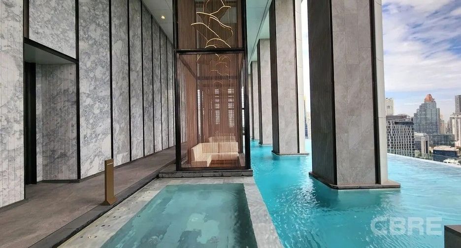 For rent 2 bedrooms condo in Sathon, Bangkok