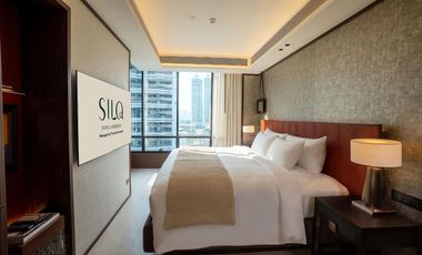 À louer 1 chambre appartement avec services à Khlong Toei, Bangkok