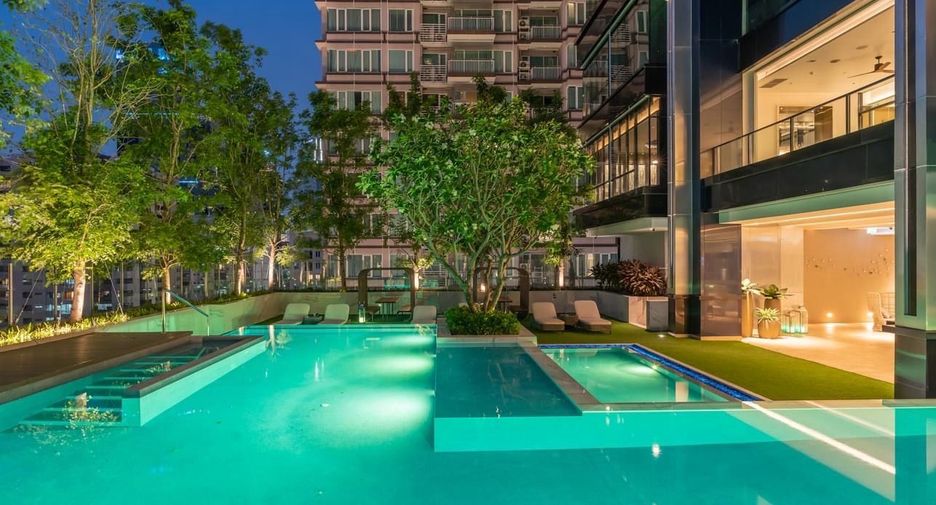À louer 1 chambre appartement avec services à Khlong Toei, Bangkok