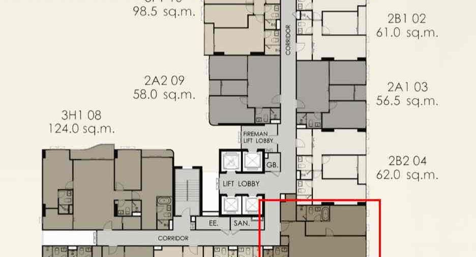 For sale 3 bedrooms condo in Watthana, Bangkok