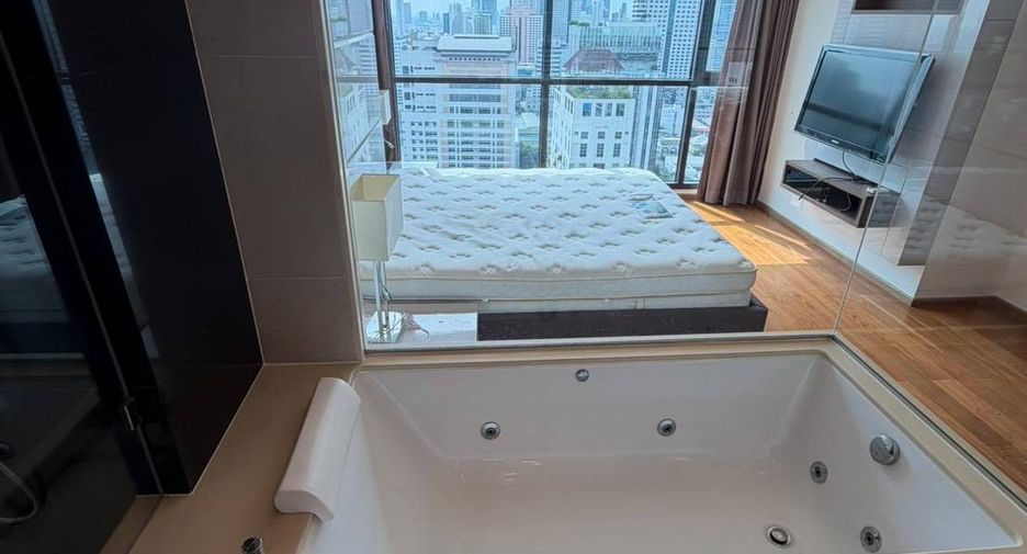 For rent and for sale 2 bedrooms condo in Sathon, Bangkok