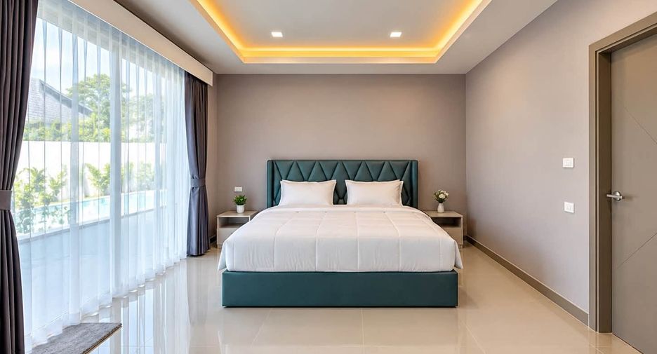 À louer 5 chambres villa à Jomtien, Pattaya