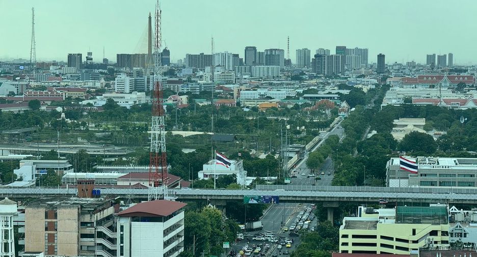 Condo en alquiler de 2 habitaciones en Ratchathewi, Bangkok