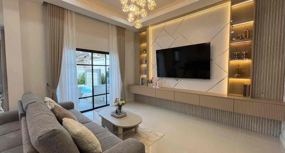 À vendre 3 chambres maison à Bang Lamung, Chonburi