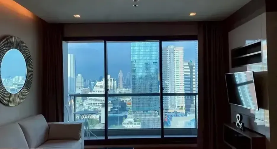 For rent and for sale 1 bed condo in Sathon, Bangkok