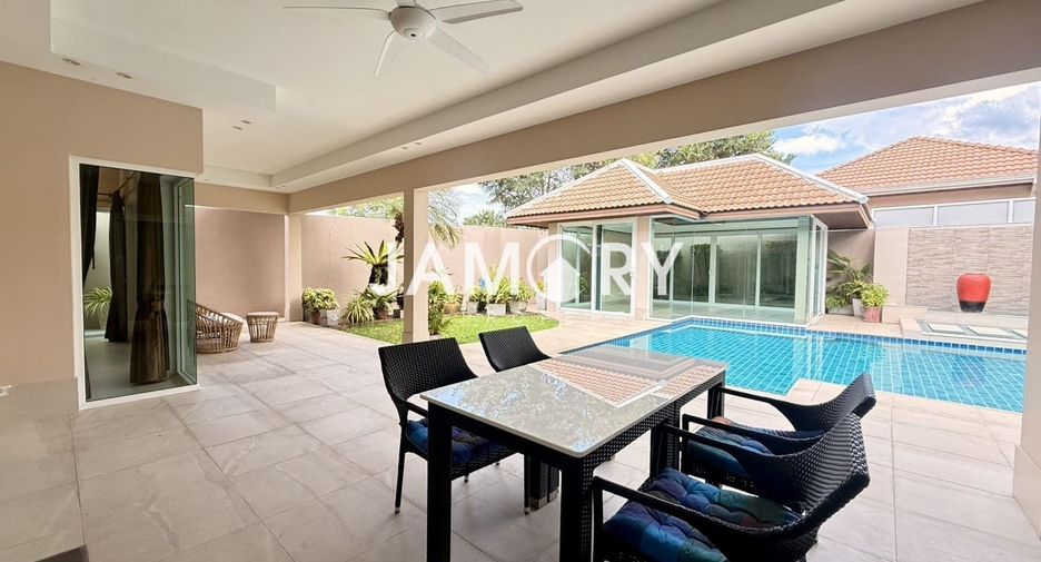 For rent 3 bedrooms house in Bang Lamung, Chonburi