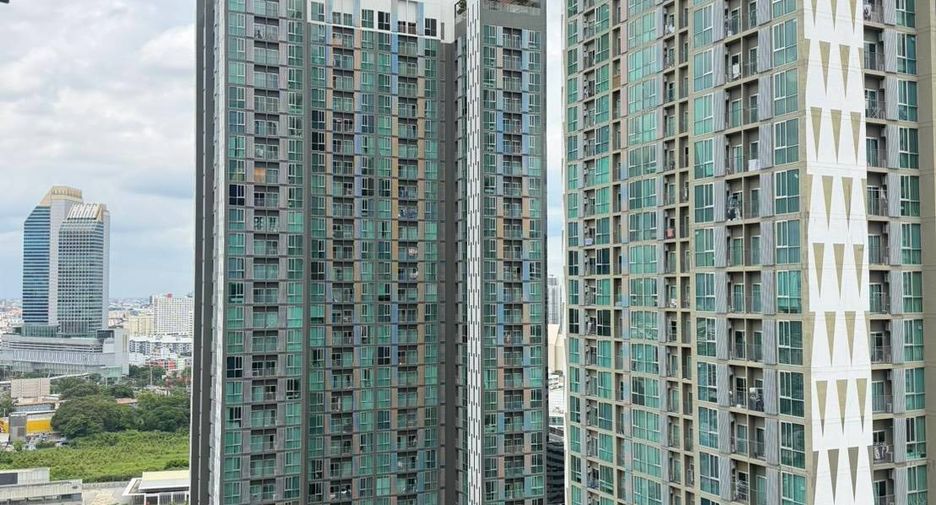 For rent 1 bed condo in Huai Khwang, Bangkok