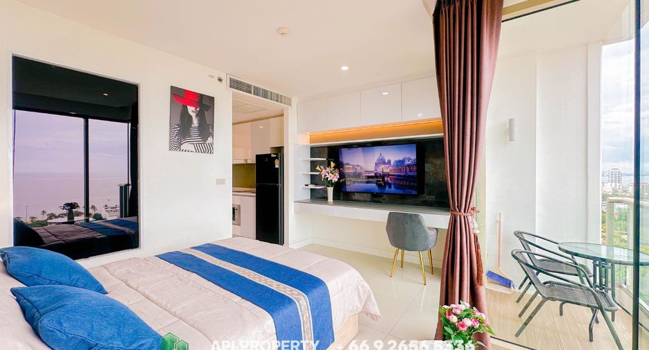 À vendre 1 chambre condo à Jomtien, Pattaya