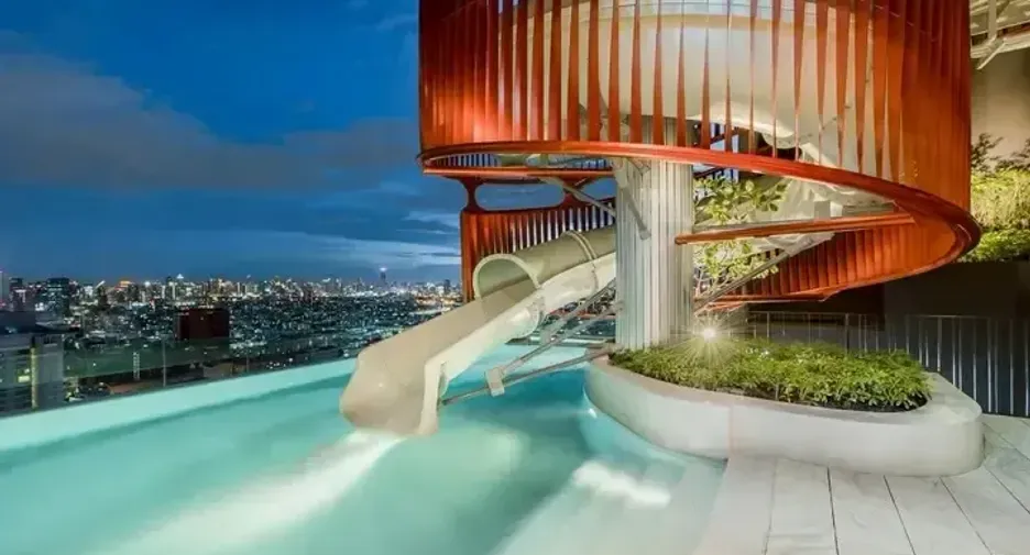À vendre 1 chambre condo à Huai Khwang, Bangkok