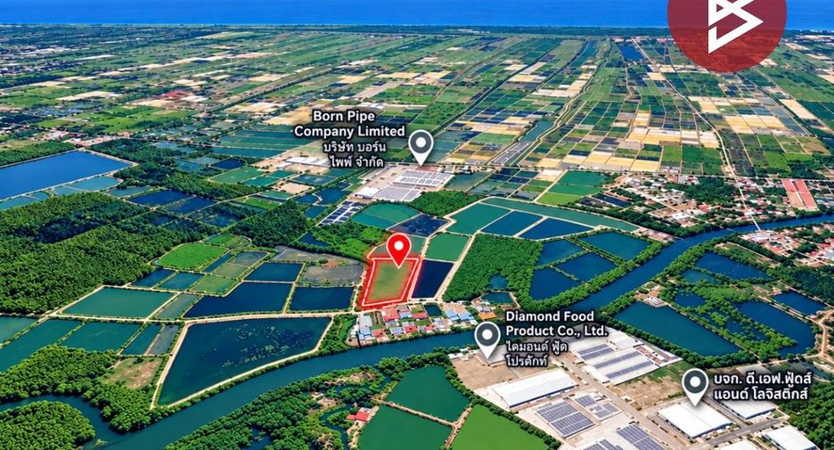For sale land in Mueang Samut Sakhon, Samut Sakhon