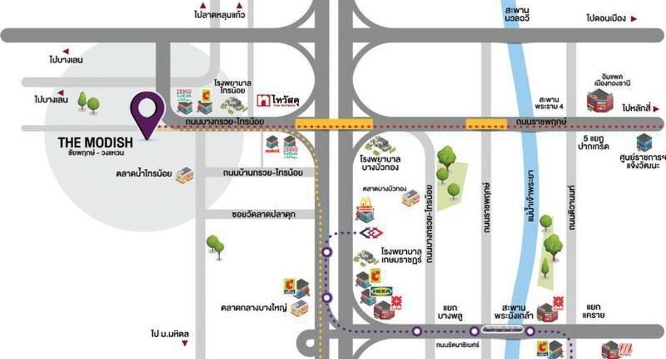 出售 4 卧室 联排别墅 在 Sai Noi, Nonthaburi