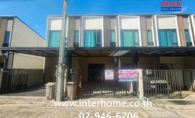 For rent and for sale 3 bedrooms townhouse in Bang Phli, Samut Prakan