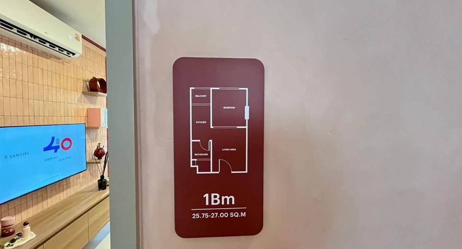 For sale 1 bed condo in Bang Lamung, Chonburi