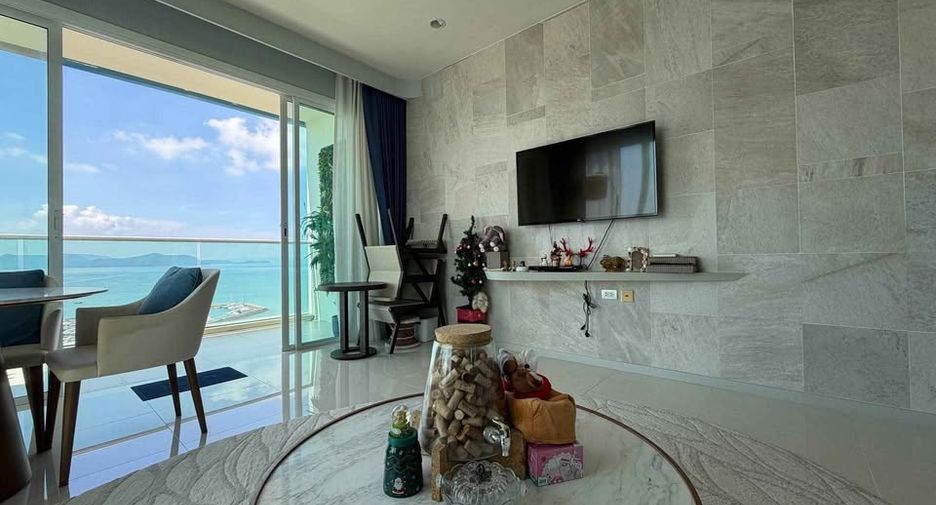 À vendre 2 chambres condo à Na Jomtien, Pattaya