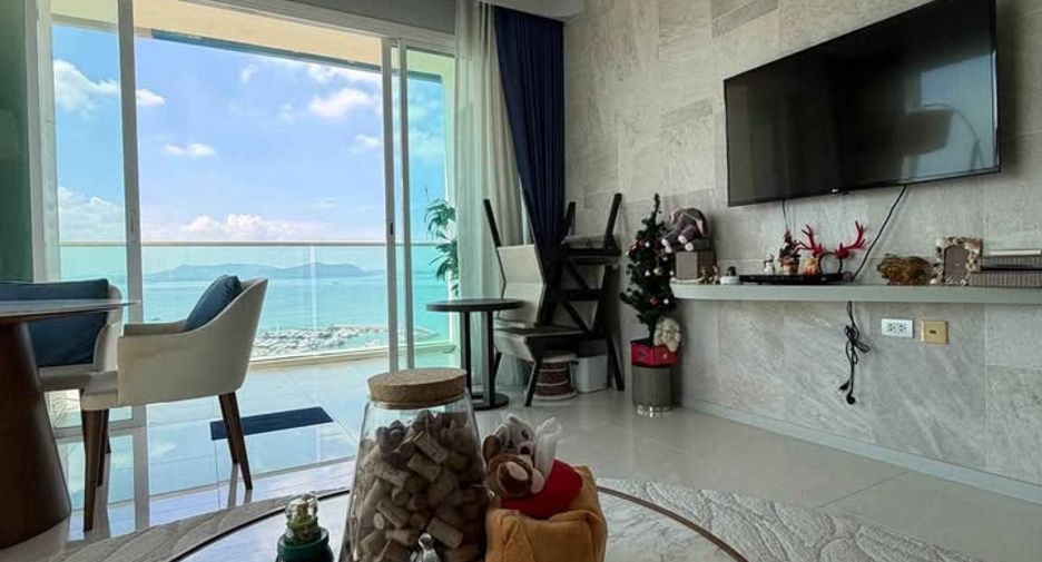 À vendre 2 chambres condo à Na Jomtien, Pattaya