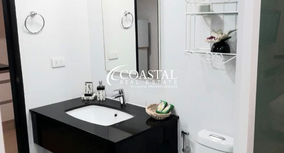 À vendre 1 chambre condo à Bang Lamung, Chonburi