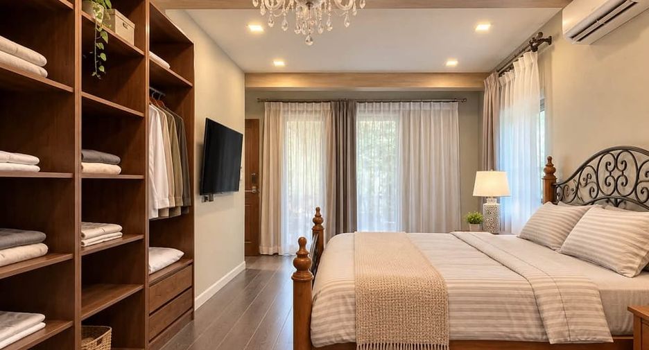 Villa en alquiler y en venta de 3 habitaciones en Bang Lamung, Chonburi