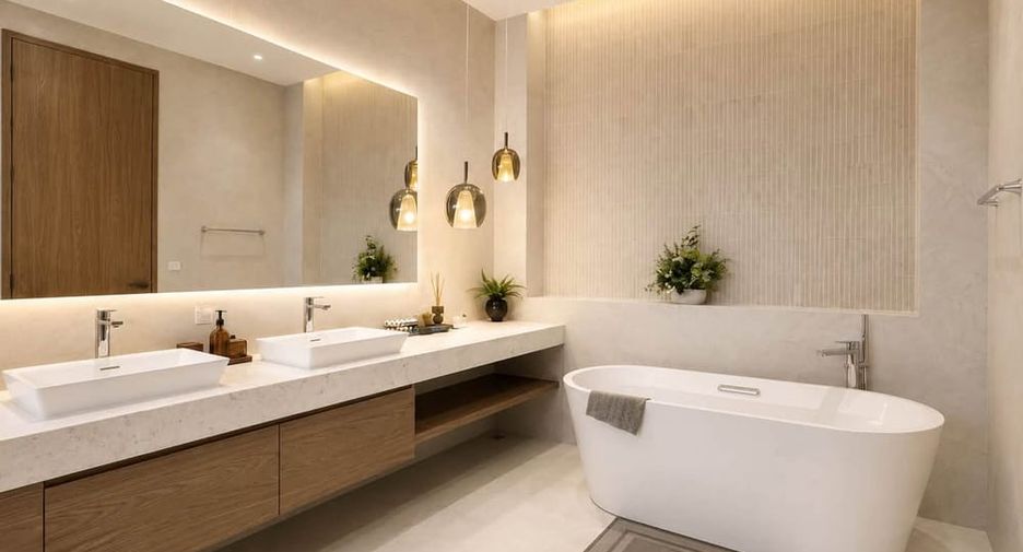 Villa en alquiler de 4 habitaciones en Bang Lamung, Chonburi