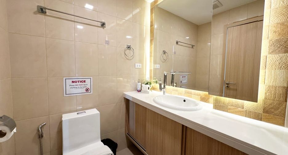 For rent 1 bed condo in Bang Lamung, Chonburi