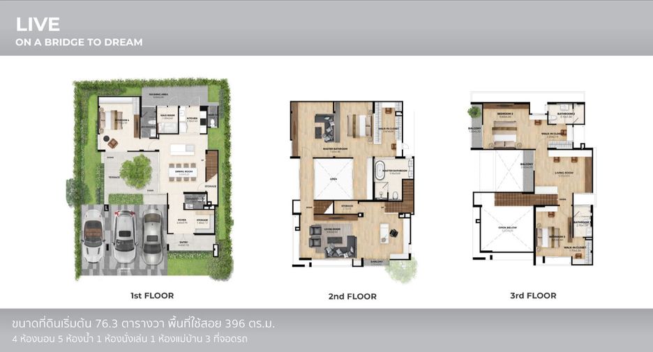 For rent 4 ベッドルーム house in Saphan Sung, Bangkok