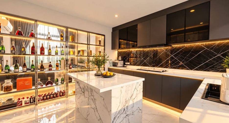 Villa en alquiler de 6 habitaciones en Bang Lamung, Chonburi