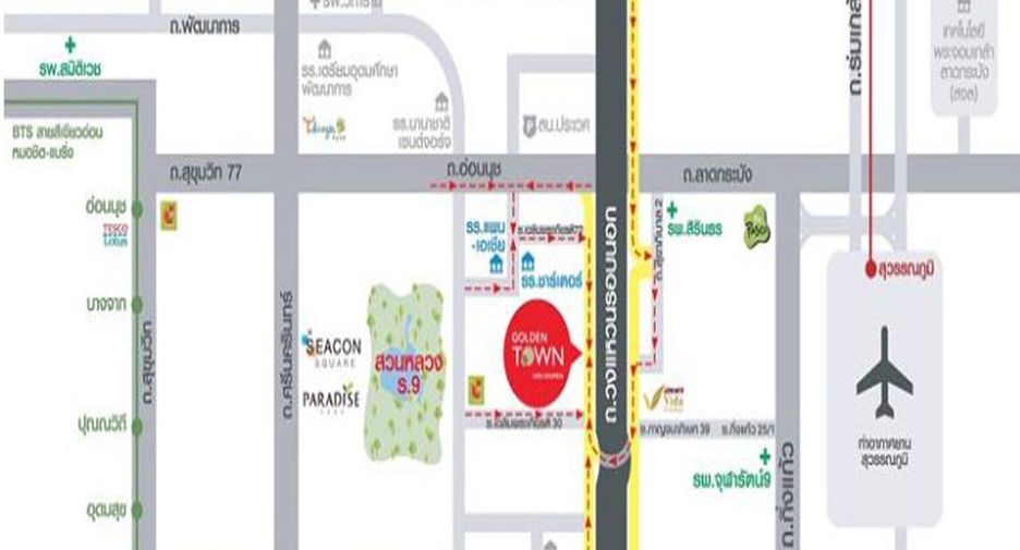 For sale 4 ベッドルーム townhouse in Prawet, Bangkok