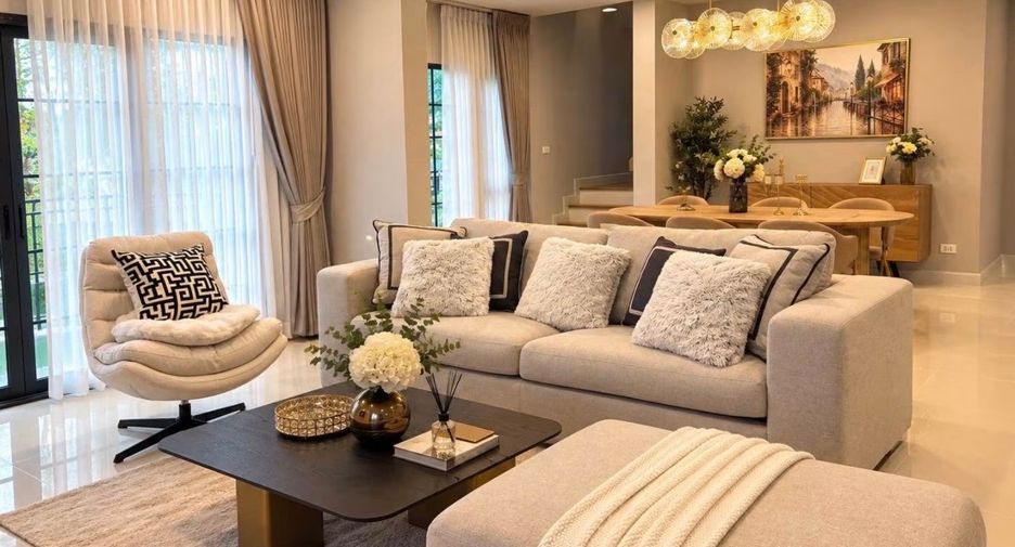 Haus zur Miete mit 4 Zimmer in Bang Phli, Samut Prakan