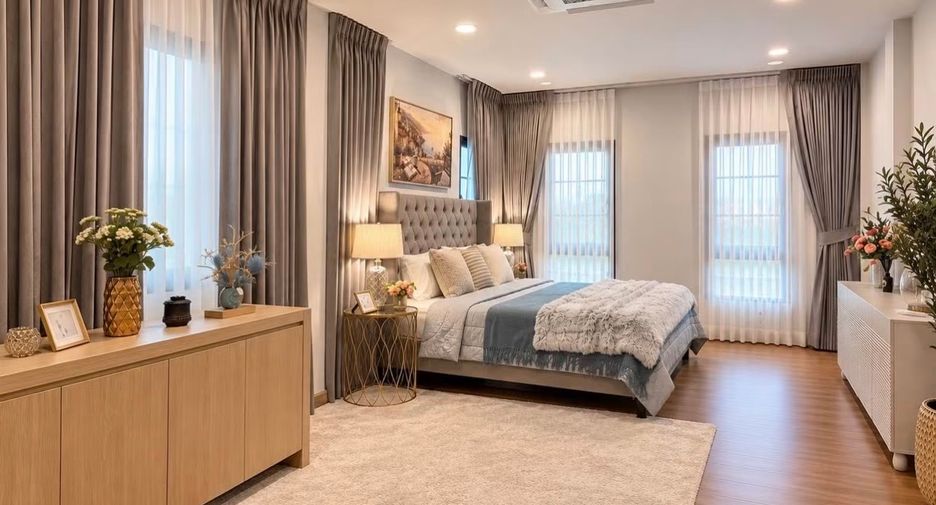 Haus zur Miete mit 4 Zimmer in Bang Phli, Samut Prakan