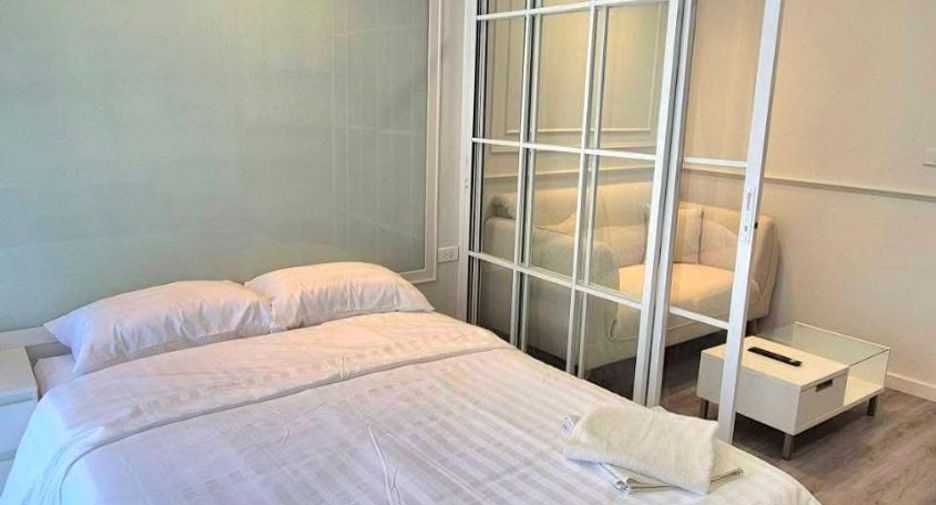 For rent 1 bed condo in Huai Khwang, Bangkok