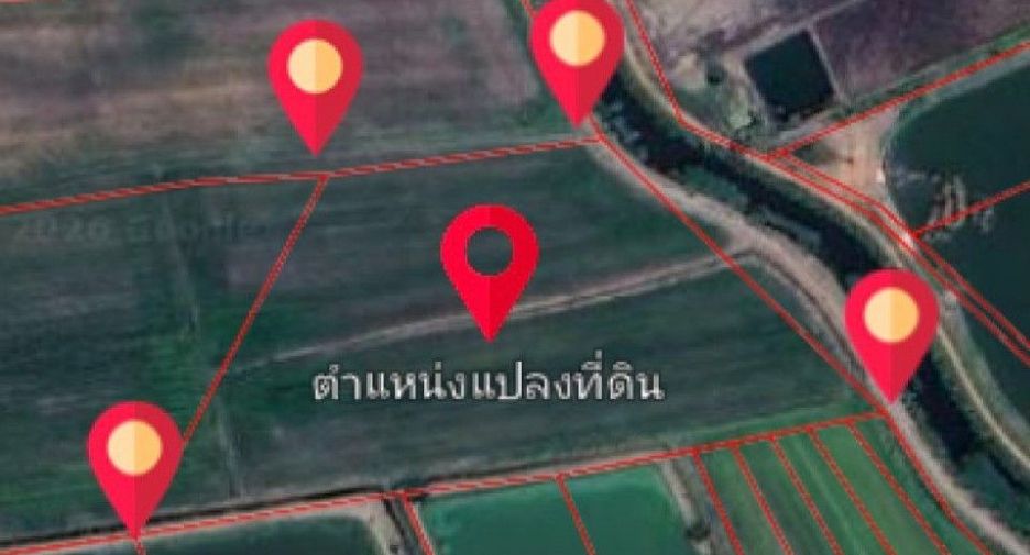 À vendre terrain à Ban Sang, Prachin Buri