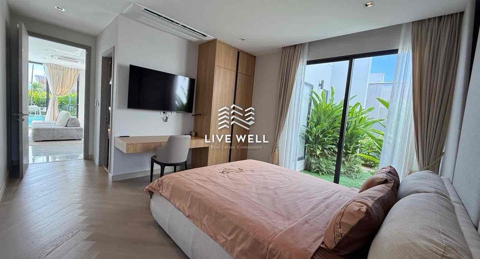 Villa en venta y en alquiler de 3 habitaciones en Bang Lamung, Chonburi