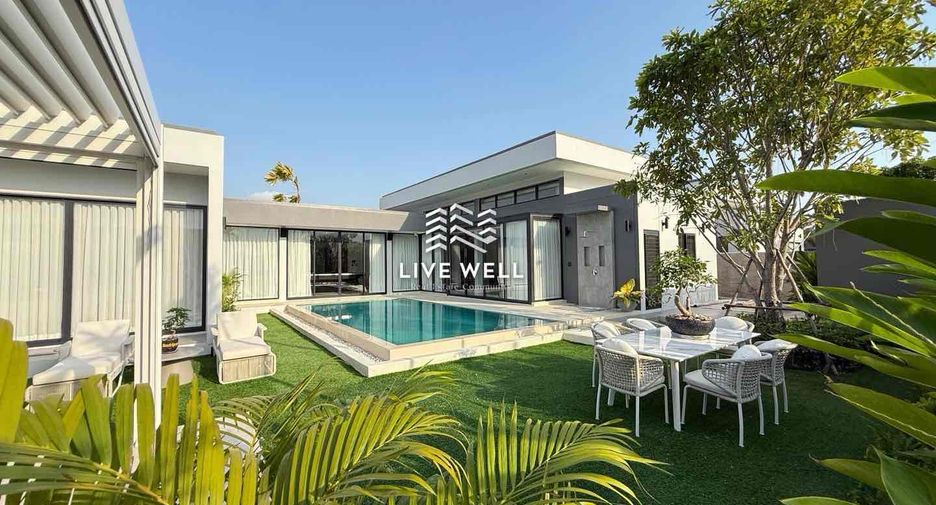 Villa en venta y en alquiler de 3 habitaciones en Bang Lamung, Chonburi