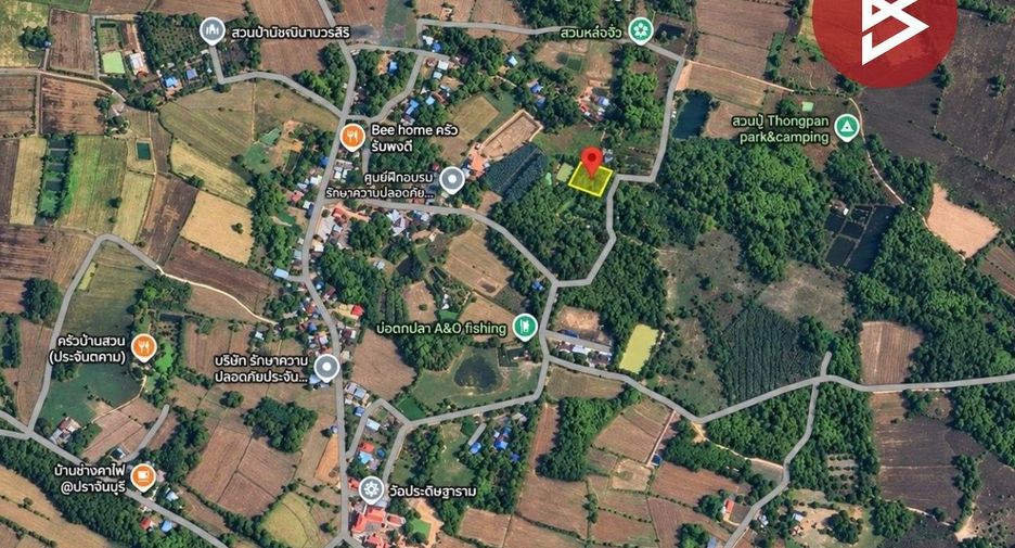For sale land in Prachantakham, Prachin Buri