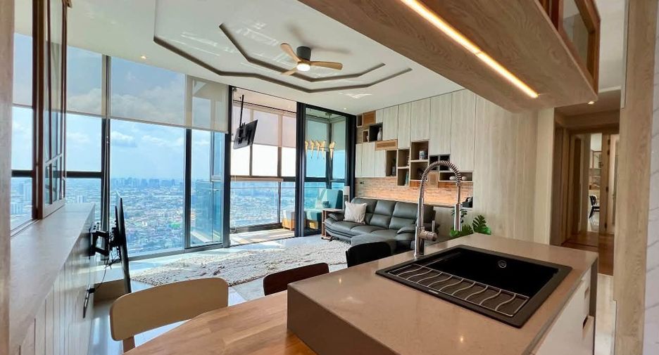À louer 2 chambres condo à Bang Kho Laem, Bangkok