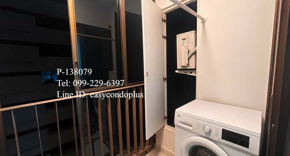 For rent 1 bed condo in Khlong San, Bangkok